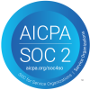 AICPA SOC for Service Organizations SOC 2 logo linking to AICPA SOC information